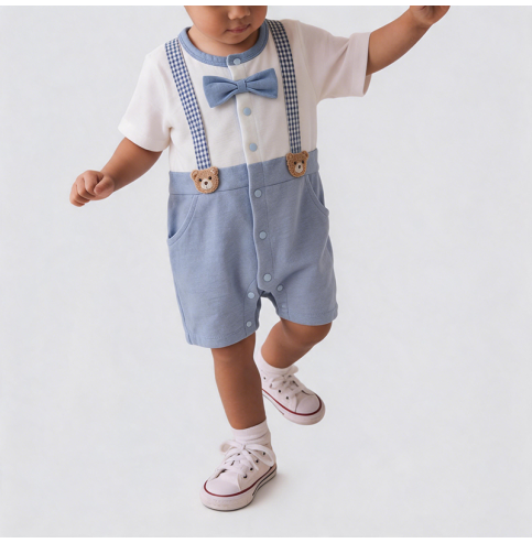 Boys' Overalls Onesie