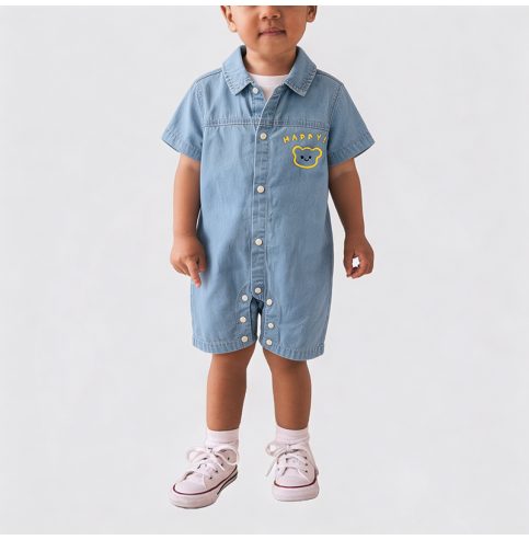 Boys' Denim Onesie Boys' Denim Onesie