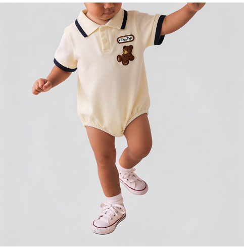 Boys' Summer Thin Onesie Boys' Summer Thin Onesie