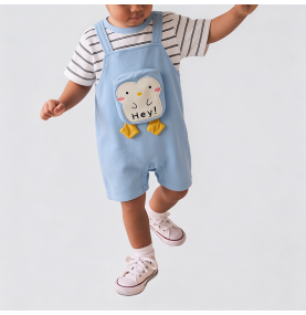 Blue Boys' Onesie