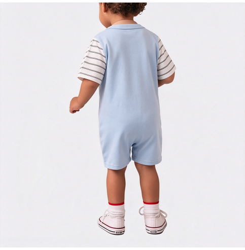 Blue Boys' Onesie Blue Boys' Onesie