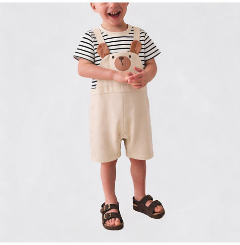 Cute Bear Boy's Onesie