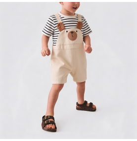 Cute Bear Boy's Onesie