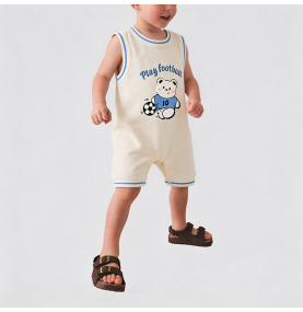Boys' Sleeveless Onesie