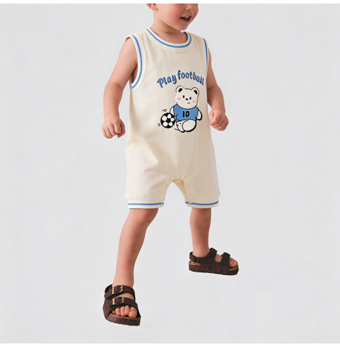 Boys' Sleeveless Onesie Boys' Sleeveless Onesie