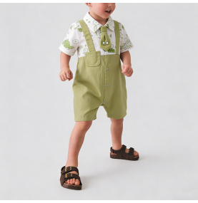 Boys' Green Onesie