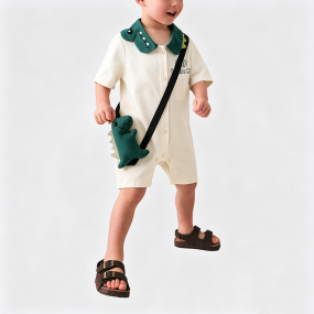 Adorable Dinosaur Boy's Onesie