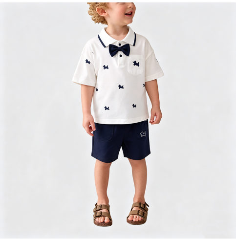 Boys' T-shirt and Shorts Two-Piece Set