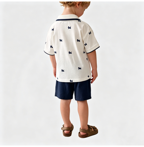 Boys' T-shirt and Shorts Two-Piece Set Boys' T-shirt and Shorts Two-Piece Set