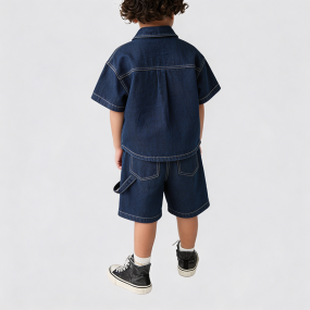 Boys' Summer Denim Suit