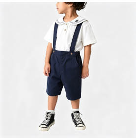 Stylish Overalls Set for Boys