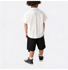 Boys' Chinese-Style Short-Sleeve Set