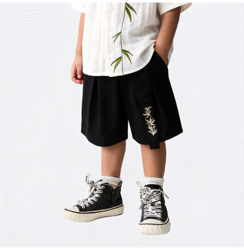 Boys' Chinese-Style Short-Sleeve Set Boys' Chinese-Style Short-Sleeve Set