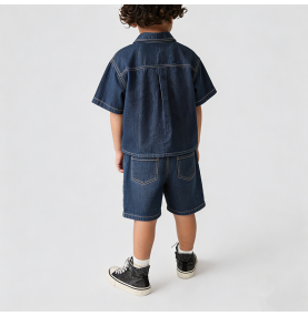 Boys' Summer Denim Suit
