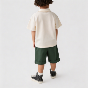 Dinosaur Print Boys' Summer Outfit