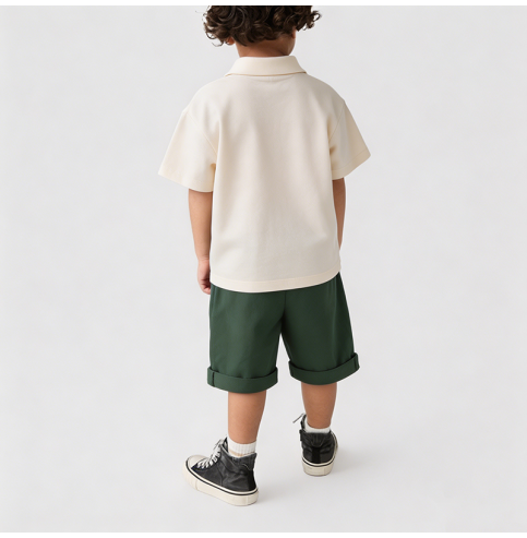 Dinosaur Print Boys' Summer Outfit Dinosaur Print Boys' Summer Outfit