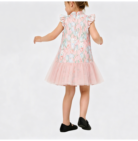 Girls' Modified Cheongsam Dress Girls' Modified Cheongsam Dress