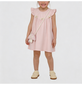 Pink Girls' Dress