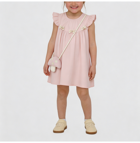 Pink Girls' Dress Pink Girls' Dress