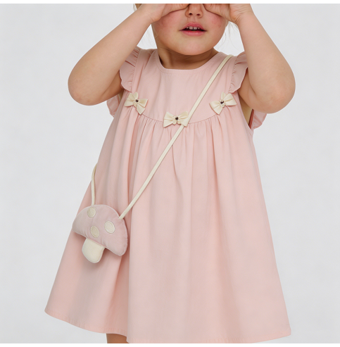 Pink Girls' Dress Pink Girls' Dress