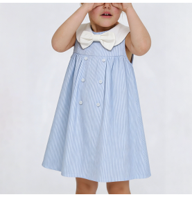 Girls' Color-Blocked Dress