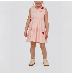 Girls' Summer Pink Dress