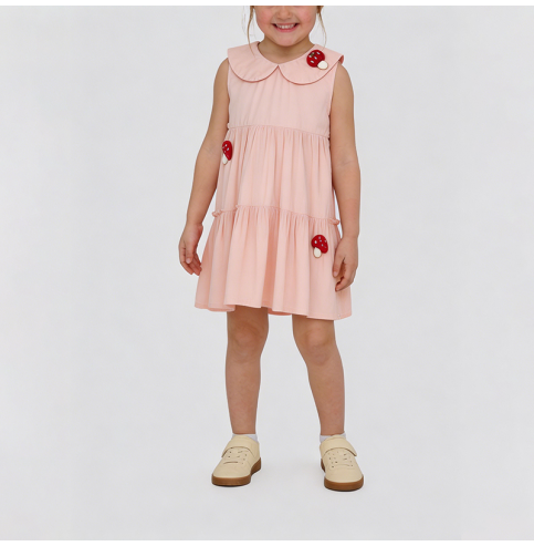 Girls' Summer Pink Dress Girls' Summer Pink Dress