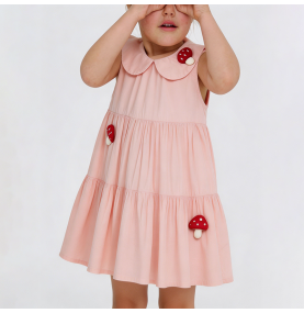 Girls' Summer Pink Dress