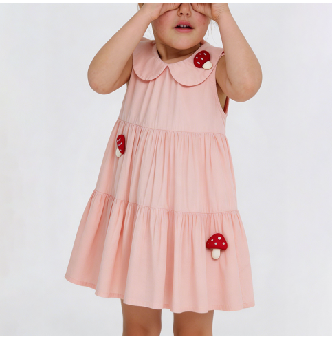 Girls' Summer Pink Dress Girls' Summer Pink Dress