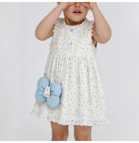 Bunny Floral Print Dress