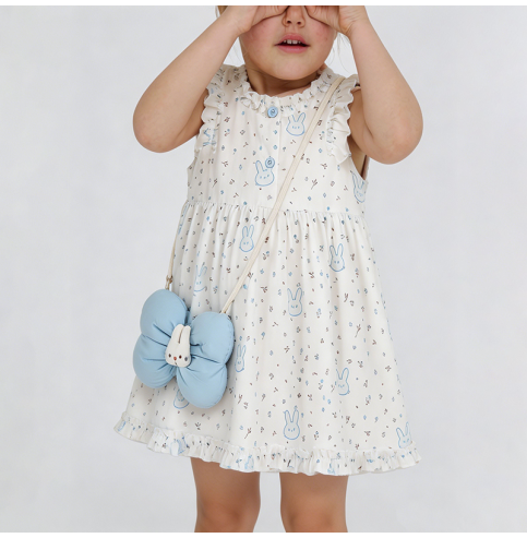 Bunny Floral Print Dress
