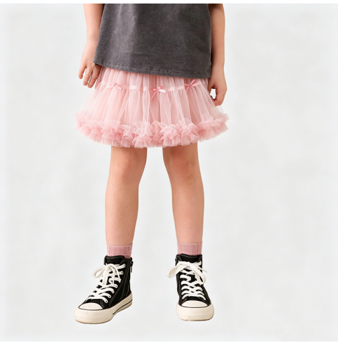 Girls' Tulle Tulle Skirt Girls' Tulle Tulle Skirt