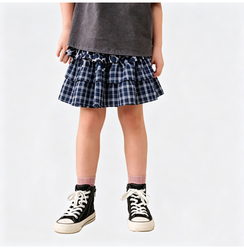 Girls' Plaid Skirt Girls' Plaid Skirt