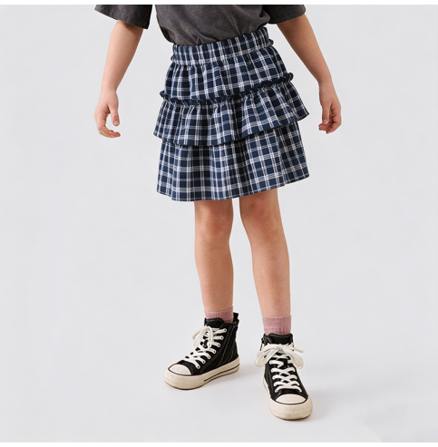 Girls' Plaid Skirt Girls' Plaid Skirt