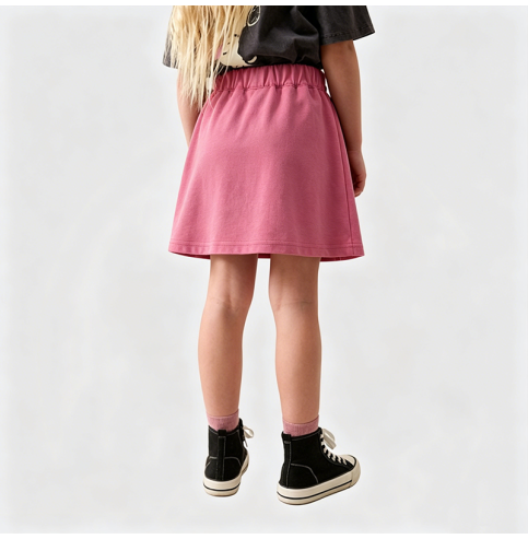 Girls' Pink A-line Skirt Girls' Pink A-line Skirt