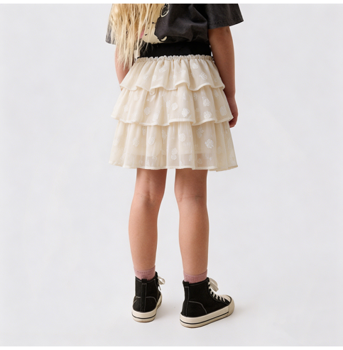 Girls' Layered Cake Dress