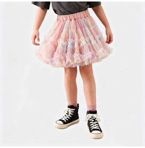 Girls' Pink Tulle Dress Girls' Pink Tulle Dress