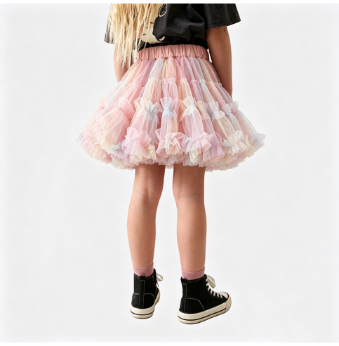 Girls' Pink Tulle Dress Girls' Pink Tulle Dress