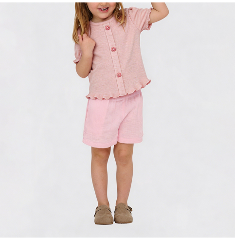 Pink Short-Sleeve T-Shirt for Girls Pink Short-Sleeve T-Shirt for Girls